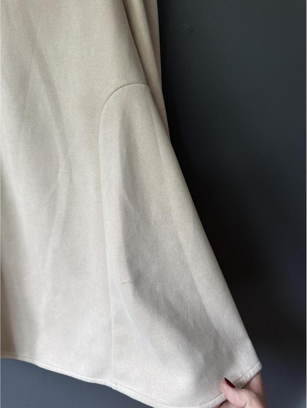 Tuckernuck Suede Easton V-Neck Long Sleeve Top XXL - Picture 4 of 9